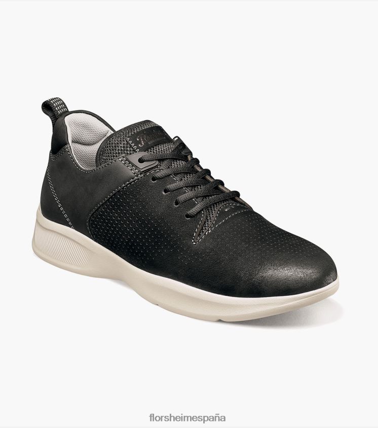 tenis_con_cordones_studio_perf_toe_florsheim_hombres_lpvb4p294_calzado_nubuck_negro.jpg tenis con cordones Studio Perf Toe Florsheim hombres LPVB4P294 calzado nubuck negro - Imagen 1