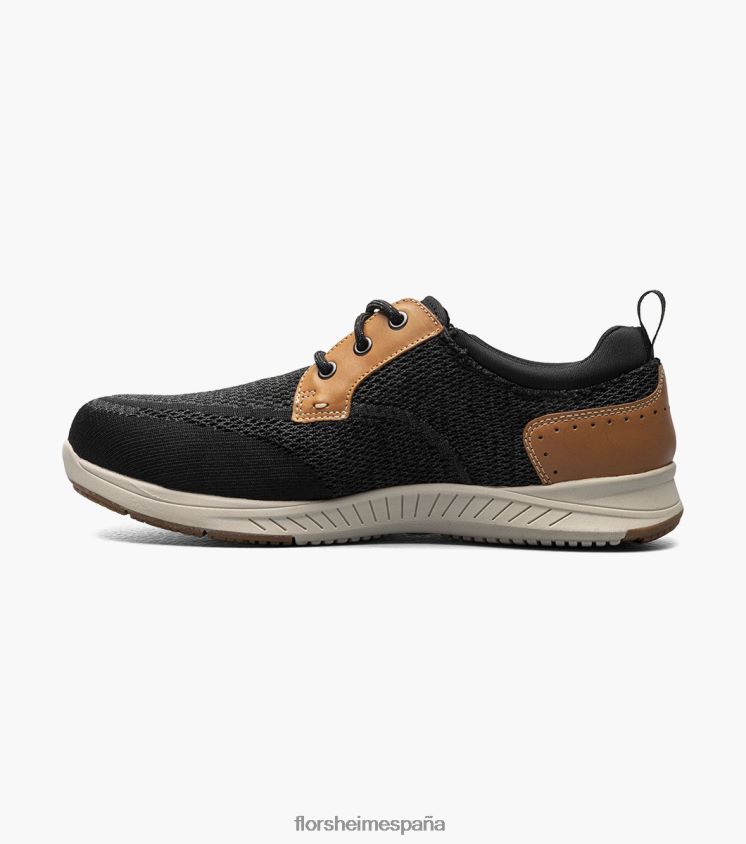 tenis conway con punta de material compuesto y punta lisa Florsheim hombres LPVB4P409 calzado negro y marrón - Imagen 5
