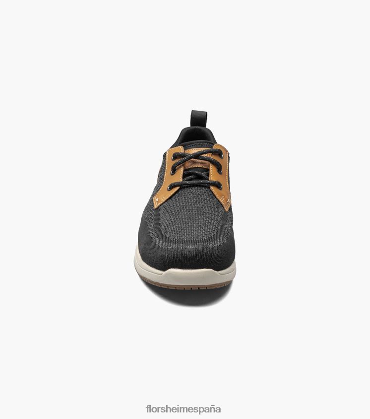 tenis conway con punta de material compuesto y punta lisa Florsheim hombres LPVB4P409 calzado negro y marrón - Imagen 6