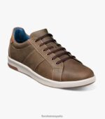 tenis cruzados con cordones en los dedos Florsheim hombres LPVB4P332 calzado champiñón
