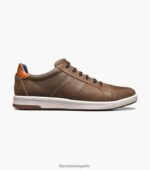 tenis cruzados con cordones en los dedos Florsheim hombres LPVB4P332 calzado champiñón - Imagen 3