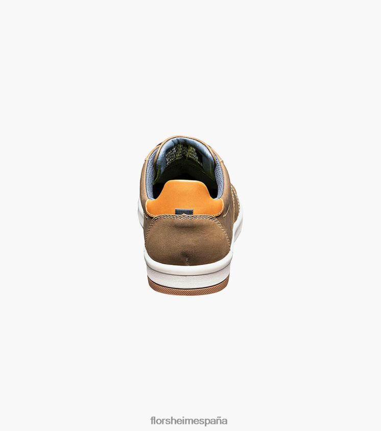 tenis cruzados con cordones en los dedos Florsheim hombres LPVB4P332 calzado champiñón - Imagen 8