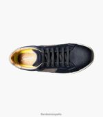 tenis cruzados con cordones en los dedos Florsheim hombres LPVB4P335 calzado Armada - Imagen 5
