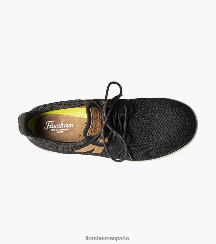 tenis de aventura con punta de acero y punta plana Florsheim hombres LPVB4P407 calzado negro - Imagen 4