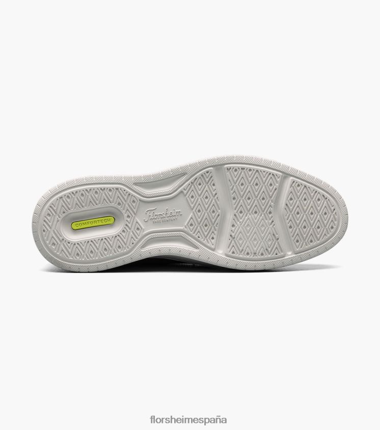 tenis premier con cordones y punta de ala Florsheim hombres LPVB4P109 calzado negro - Imagen 3