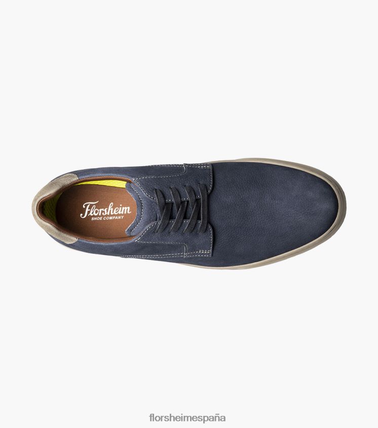 tenis premier con cordones y puntera lisa Florsheim hombres LPVB4P234 calzado Armada - Imagen 4