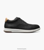 trabajo cruzado puntera de acero puntera lisa oxford Florsheim hombres LPVB4P403 calzado negro - Imagen 2