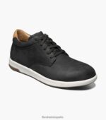 trabajo cruzado puntera de acero puntera lisa oxford Florsheim hombres LPVB4P403 calzado negro