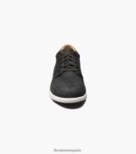 trabajo cruzado puntera de acero puntera lisa oxford Florsheim hombres LPVB4P403 calzado negro - Imagen 6