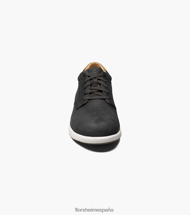 trabajo cruzado puntera de acero puntera lisa oxford Florsheim hombres LPVB4P403 calzado negro - Imagen 6