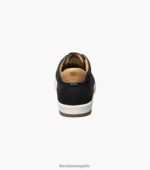 trabajo cruzado puntera de acero puntera lisa oxford Florsheim hombres LPVB4P403 calzado negro - Imagen 7