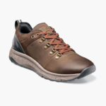 zapatilla de deporte con cordones y punta plana de la banda de rodadura lite 1 Florsheim hombres LPVB4P314 calzado marrón ch
