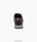 zapatilla de deporte con cordones y punta plana de la banda de rodadura lite 1 Florsheim hombres LPVB4P314 calzado marrón ch - Imagen 7