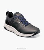 zapatilla de deporte con cordones y punta plana de la banda de rodadura lite 1 Florsheim hombres LPVB4P316 calzado gris
