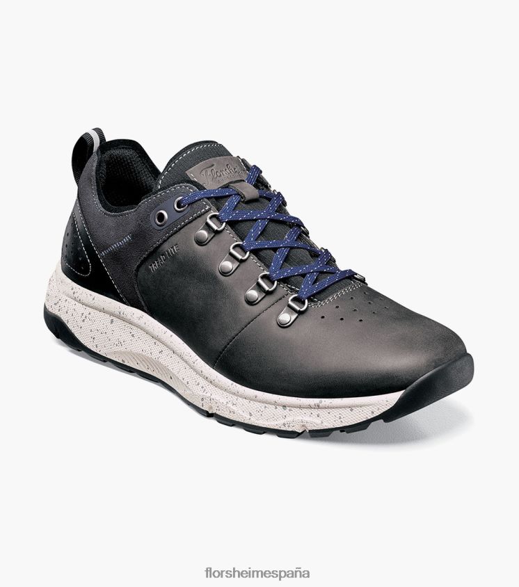 zapatilla de deporte con cordones y punta plana de la banda de rodadura lite 1 Florsheim hombres LPVB4P316 calzado gris - Imagen 1
