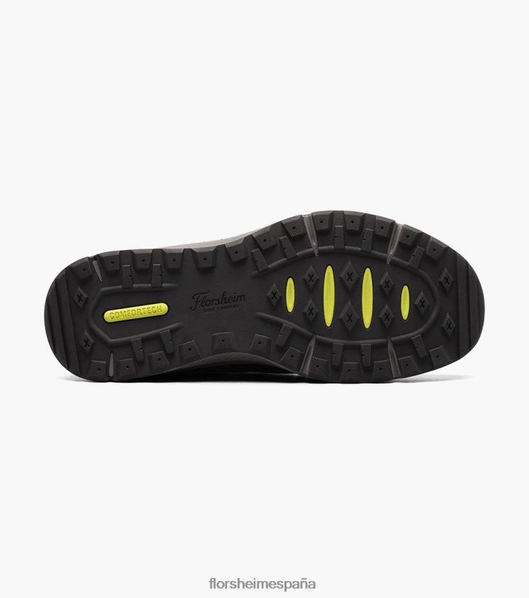 zapatillas con cordones y punta de mocasín lite 1 de la banda de rodadura Florsheim hombres LPVB4P308 calzado ch negro - Imagen 3