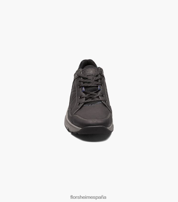 zapatillas con cordones y punta de mocasín lite 1 de la banda de rodadura Florsheim hombres LPVB4P308 calzado ch negro - Imagen 6