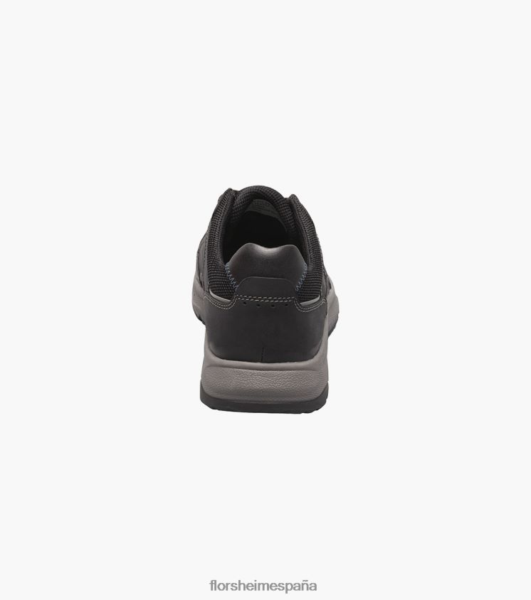 zapatillas con cordones y punta de mocasín lite 1 de la banda de rodadura Florsheim hombres LPVB4P308 calzado ch negro - Imagen 7