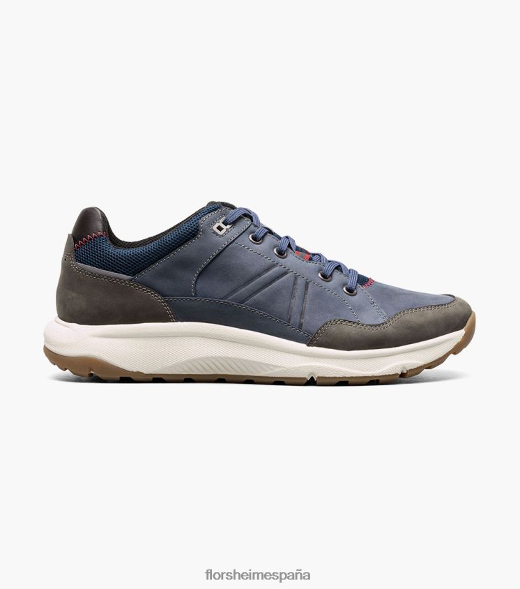 zapatillas con cordones y punta de mocasín lite 1 de la banda de rodadura Florsheim hombres LPVB4P309 calzado Armada - Imagen 2