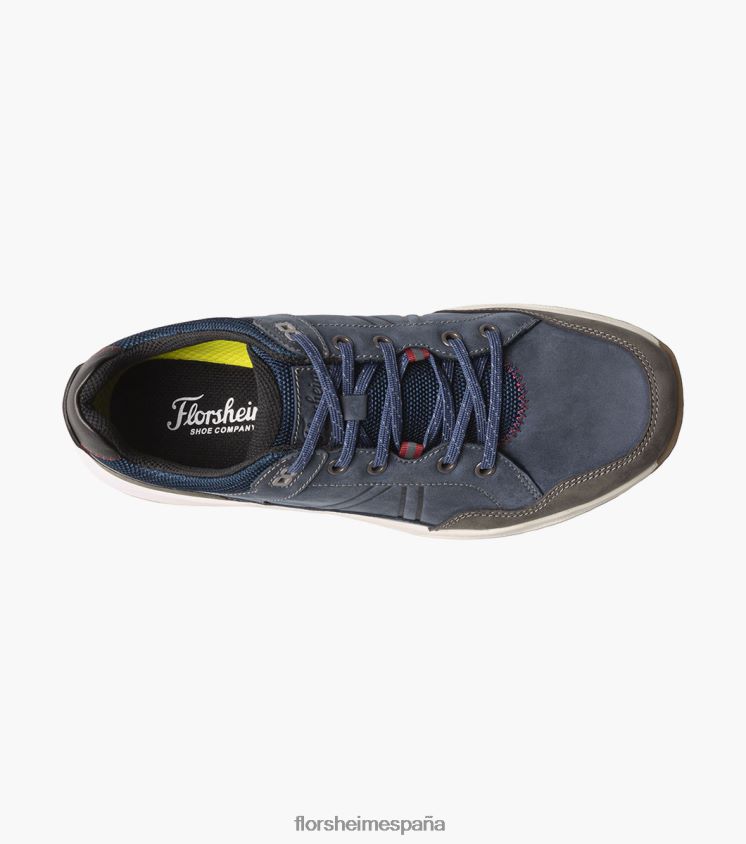 zapatillas con cordones y punta de mocasín lite 1 de la banda de rodadura Florsheim hombres LPVB4P309 calzado Armada - Imagen 4