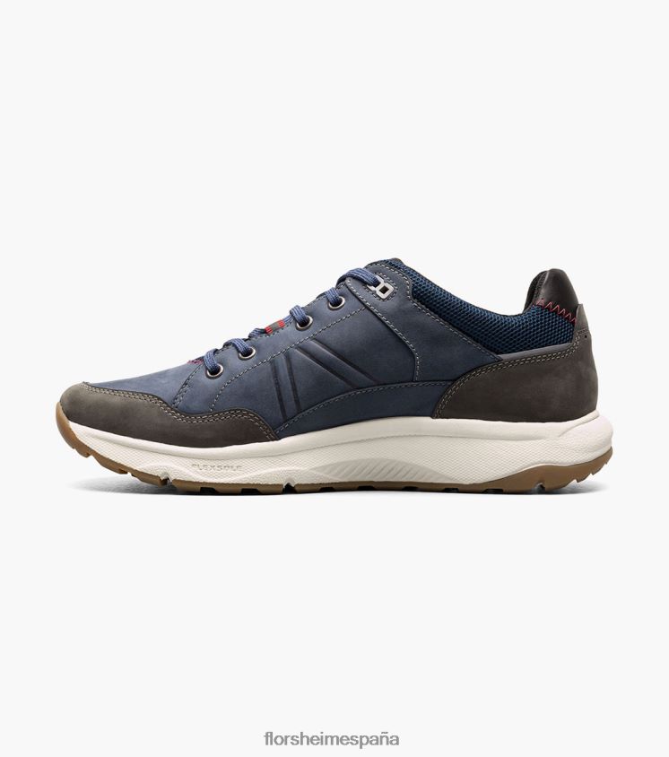zapatillas con cordones y punta de mocasín lite 1 de la banda de rodadura Florsheim hombres LPVB4P309 calzado Armada - Imagen 5