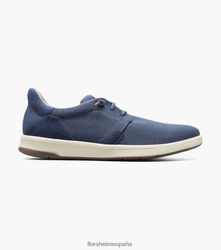 zapatillas cruzadas de lona con puntera lisa Florsheim hombres LPVB4P12 calzado Armada - Imagen 2