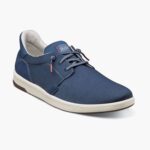 zapatillas cruzadas de lona con puntera lisa Florsheim hombres LPVB4P12 calzado Armada