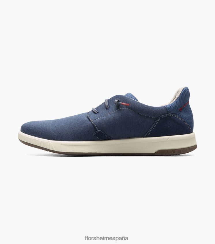 zapatillas cruzadas de lona con puntera lisa Florsheim hombres LPVB4P12 calzado Armada - Imagen 5