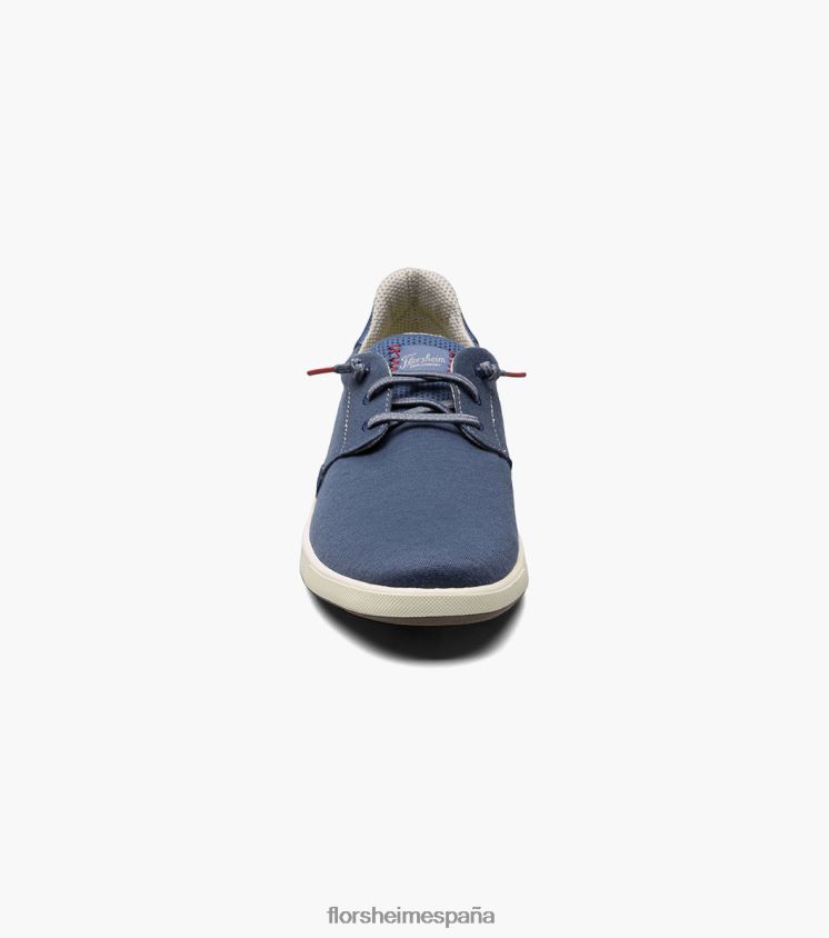 zapatillas cruzadas de lona con puntera lisa Florsheim hombres LPVB4P12 calzado Armada - Imagen 6