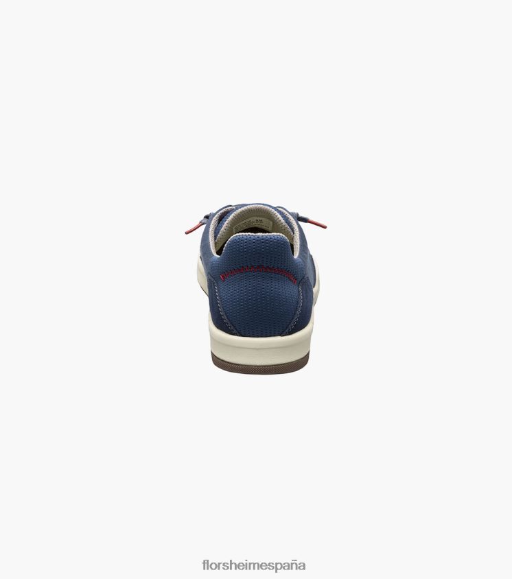 zapatillas cruzadas de lona con puntera lisa Florsheim hombres LPVB4P12 calzado Armada - Imagen 7