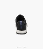 zapatillas de deporte con cordones y punta de mocasín de malla lite 1 de la banda de rodadura Florsheim hombres LPVB4P310 calzado ch negro - Imagen 7