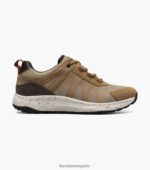 zapatillas de deporte con cordones y punta de mocasín de malla lite 1 de la banda de rodadura Florsheim hombres LPVB4P311 calzado broncearse - Imagen 2