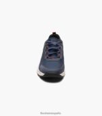 zapatillas de deporte con cordones y punta de mocasín de malla lite 1 de la banda de rodadura Florsheim hombres LPVB4P313 calzado Armada - Imagen 6