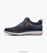 zapatillas deportivas con cordones y puntera lisa Florsheim hombres LPVB4P348 calzado Armada - Imagen 5
