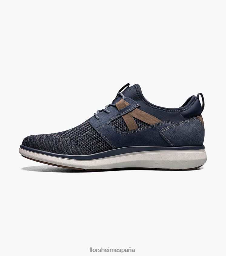zapatillas deportivas con cordones y puntera lisa Florsheim hombres LPVB4P348 calzado Armada - Imagen 5