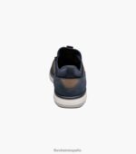 zapatillas deportivas con cordones y puntera lisa Florsheim hombres LPVB4P348 calzado Armada - Imagen 7