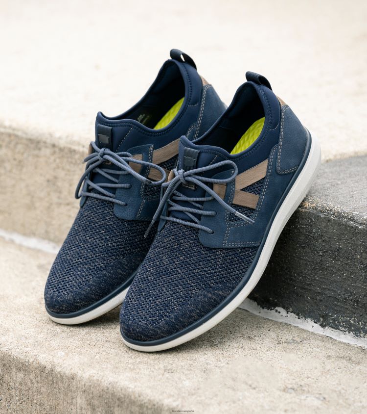 zapatillas deportivas con cordones y puntera lisa Florsheim hombres LPVB4P348 calzado Armada - Imagen 8