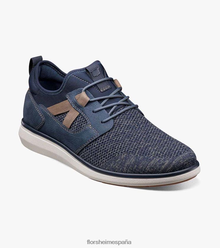 zapatillas deportivas con cordones y puntera lisa Florsheim hombres LPVB4P348 calzado Armada - Imagen 1