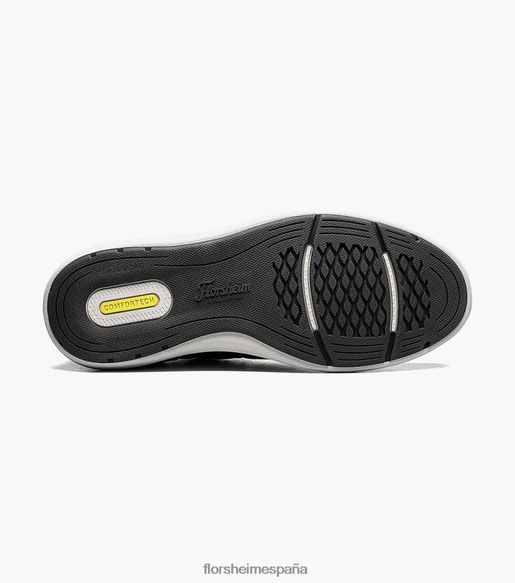 zapatillas deportivas con cordones y puntera lisa Florsheim hombres LPVB4P349 calzado gris - Imagen 3