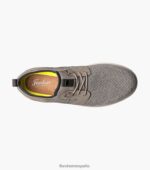 zapatillas deportivas con cordones y puntera lisa Florsheim hombres LPVB4P349 calzado gris - Imagen 4