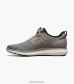 zapatillas deportivas con cordones y puntera lisa Florsheim hombres LPVB4P349 calzado gris - Imagen 5