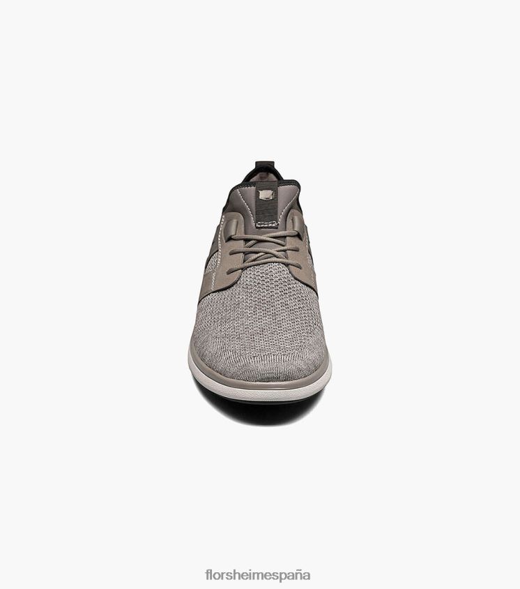 zapatillas deportivas con cordones y puntera lisa Florsheim hombres LPVB4P349 calzado gris - Imagen 6