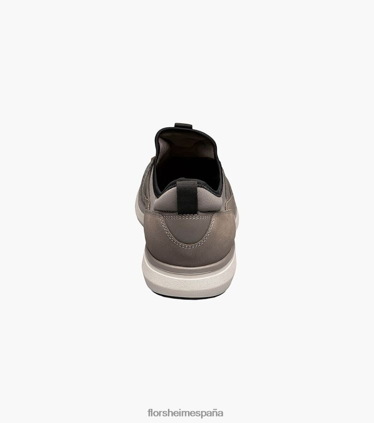 zapatillas deportivas con cordones y puntera lisa Florsheim hombres LPVB4P349 calzado gris - Imagen 7