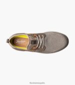 zapatillas deportivas con cordones y puntera lisa Florsheim hombres LPVB4P350 calzado champiñón - Imagen 4
