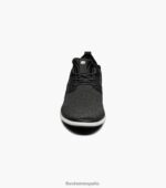 zapatillas deportivas con cordones y puntera lisa Florsheim hombres LPVB4P351 calzado negro - Imagen 6