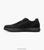 zapatillas heist 1 de punto con 6 ojales y cordones en los dedos de los pies Florsheim hombres LPVB4P17 calzado negro - Imagen 5