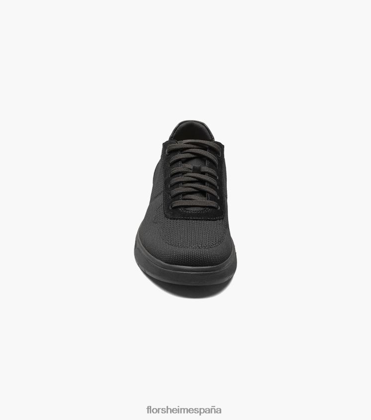 zapatillas heist 1 de punto con 6 ojales y cordones en los dedos de los pies Florsheim hombres LPVB4P17 calzado negro - Imagen 6