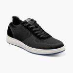 zapatillas heist 1 de punto con 6 ojales y cordones en los dedos de los pies Florsheim hombres LPVB4P20 calzado blanco negro