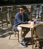 zapatillas heist 1 tejidas con encaje hasta los dedos Florsheim hombres LPVB4P21 calzado Armada - Imagen 8
