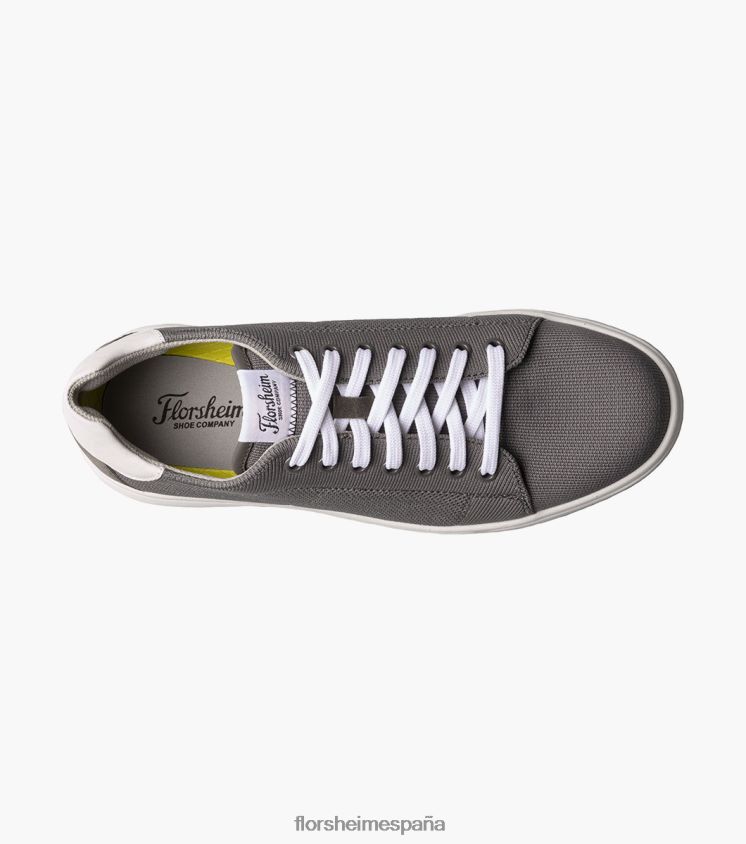 zapatillas heist 1 tejidas con encaje hasta los dedos Florsheim hombres LPVB4P23 calzado gris - Imagen 4
